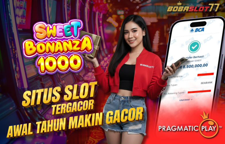 Selamat kepada user id : t**z Wede Rp 8.500.000 di Game SWEET BONANZA 1000 PRAGMATIC PLAY Cair Gk Sampe 1 Menit! Menang Mudah di Bobaslot77